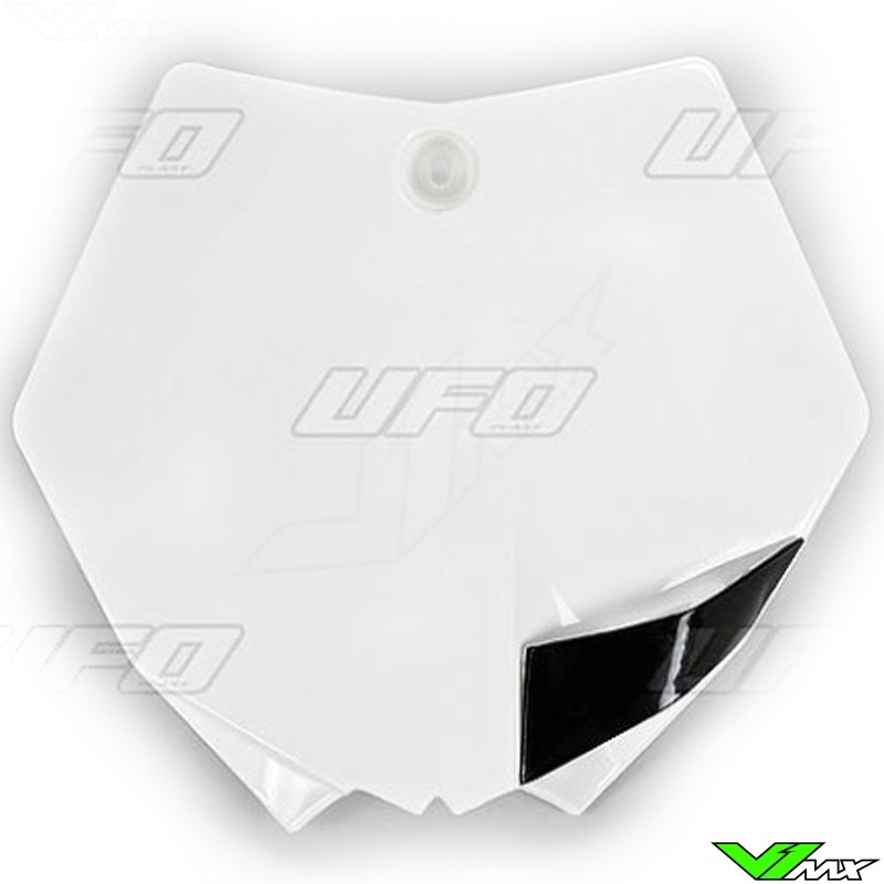 UFO Front Number Plate White - KTM 85SX