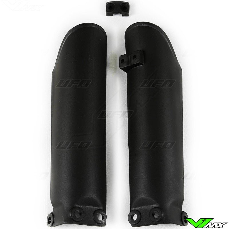 UFO Lower Fork Guards Black KTM 65SX