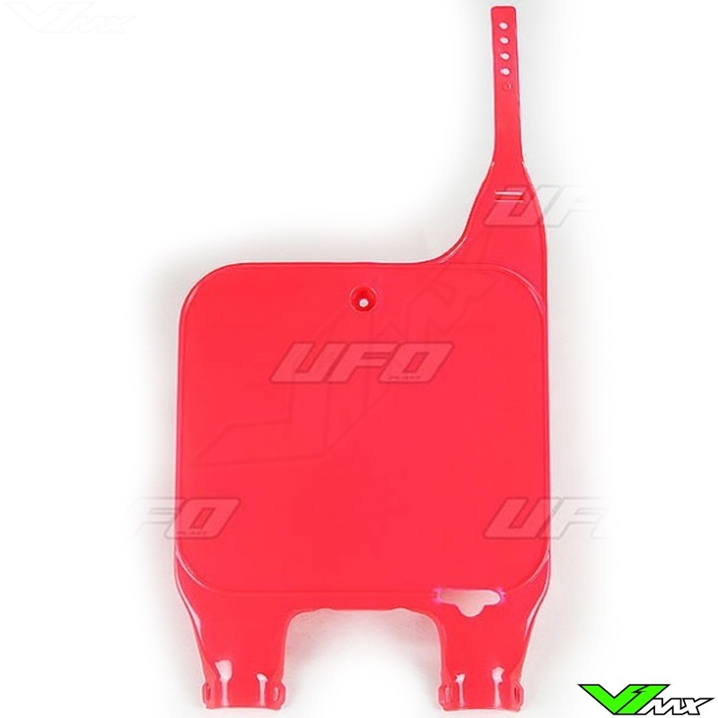 UFO Voornummerplaat Rood CR 92-97 - Honda CR125 CR250 CR500