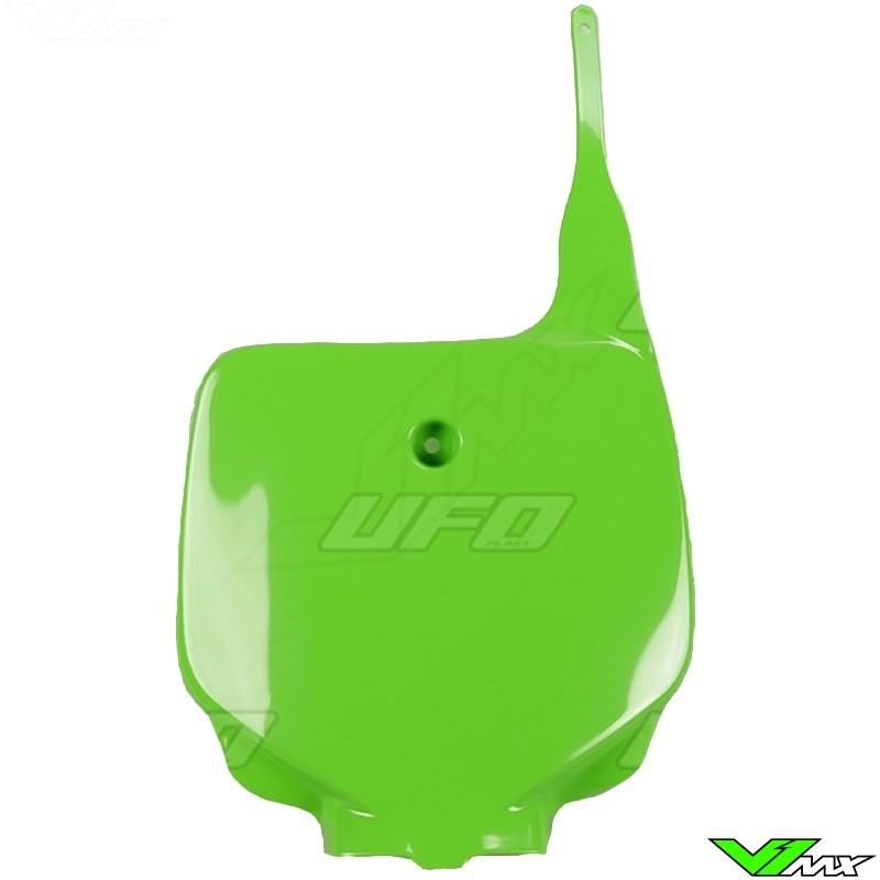 UFO Voornummerplaat Groen - Kawasaki KX85