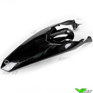 UFO Rear Fender Black - KTM 125EXC 250EXC 250EXC-F 300EXC 350EXC-F 450EXC