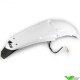 UFO Rear Fender with LED Tail Light White - Yamaha YZ125 YZ250