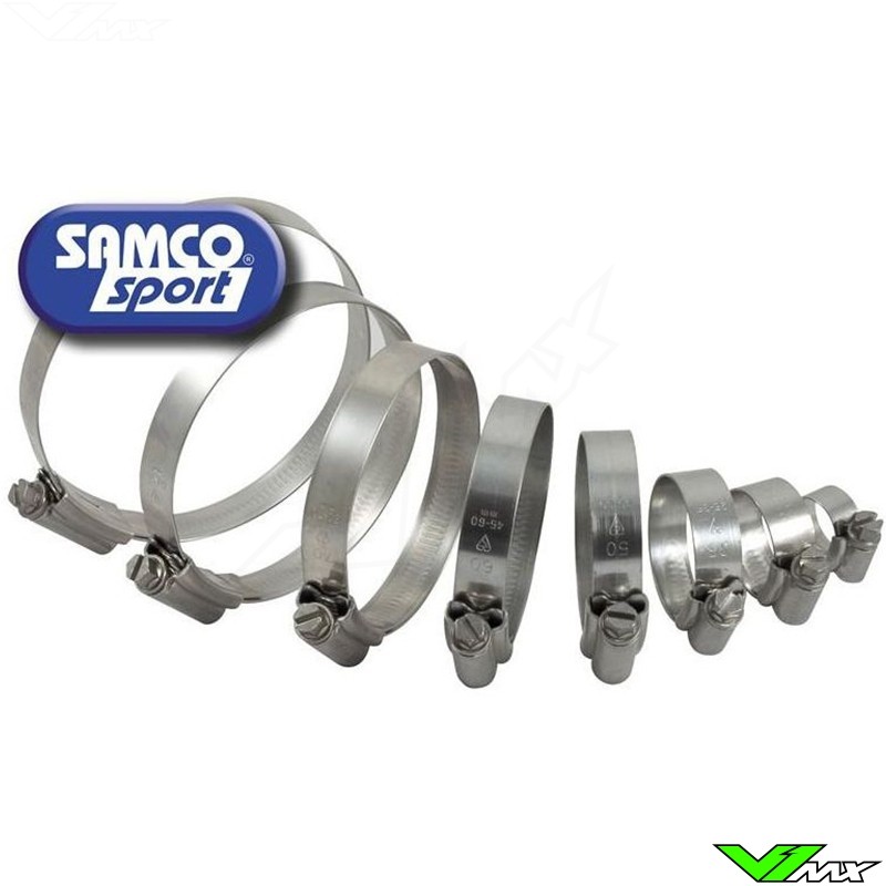 Samco Sport Hose Clamps - Suzuki DRZ400E