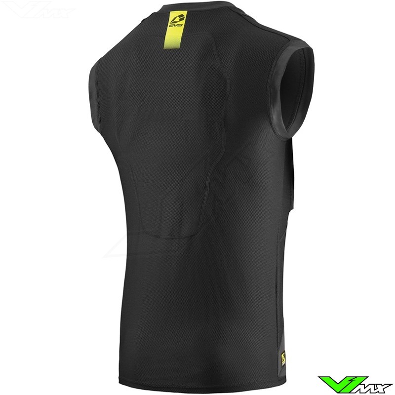 SKINS A400 YOUTH COMPRESSION LONG SLEEVE TOP (BLACK/YELLOW