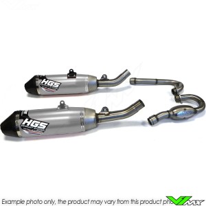 HGS Exhaust System Aluminium Carbon - Honda CRF250R