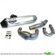 HGS Exhaust System Aluminium Carbon - Husqvarna FE350 KTM 350EXC-F