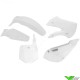 Rtech Plastic Kit White - Kawasaki KLX110