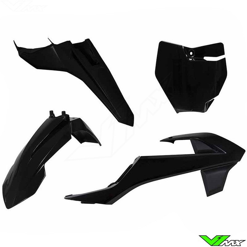 Rtech Plastic Kit Black - KTM 65SX