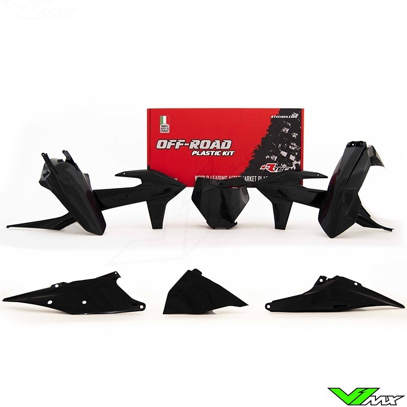 Rtech Plastic Kit Black - KTM