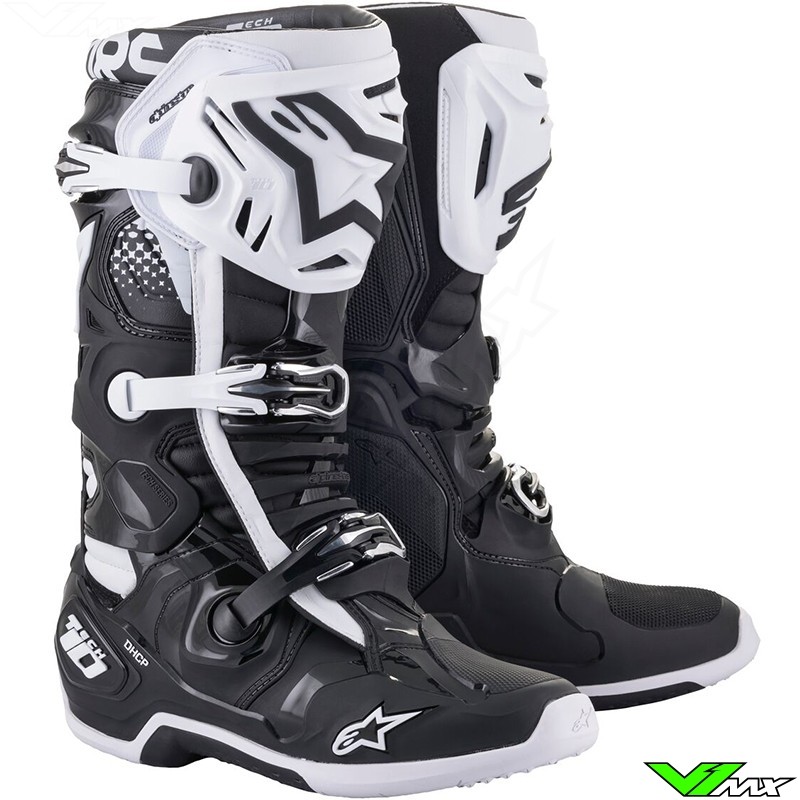 white motocross boots