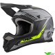 Oneal 1 Series Youth Stream Youth Motocross Helmet - Grey / Fluo Yellow