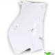 UFO Left Side Number Plate White - Honda XR650R