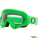 Oakley O Frame Motocross Goggle - Green / Clear Lens