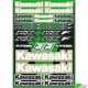 Blackbird Decal Sheet - Kawasaki 50 x 35 cm