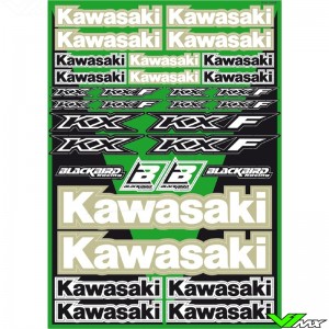 Blackbird Decal Sheet - Kawasaki 50 x 35 cm