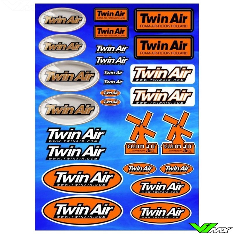 Twin Air Stickervel - 33 x 24 cm