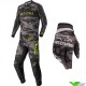 Alpinestars Racer Tactical 2022 Kinder Crosspak - Fluo Geel / Camo (24/L/XL)