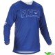 Fly Racing Kinetic Fuel 2022 Cross shirt - Blauw