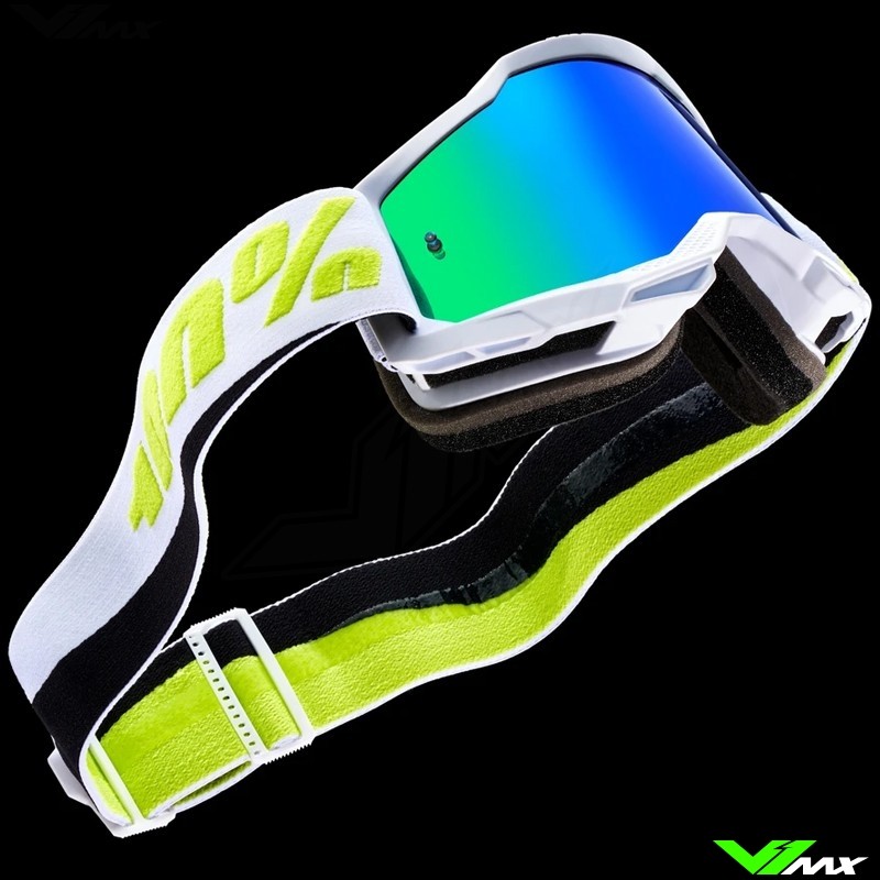 100 hotsell goggles green