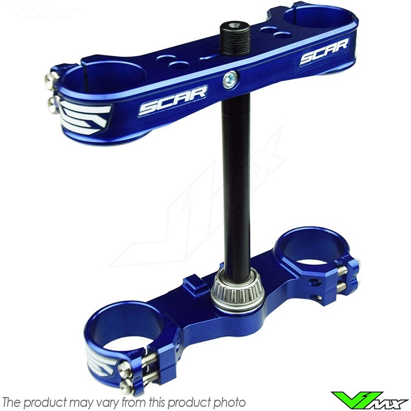 Scar Triple Clamp Blue - KTM 85SX Husqvarna TC85 GasGas MC85