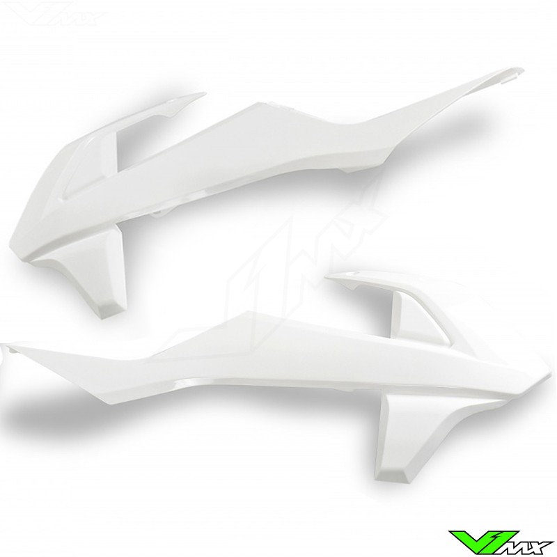 UFO Radiator Shrouds White - GasGas MC85