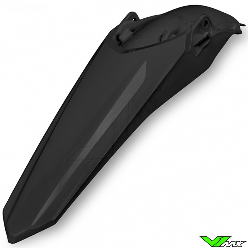 UFO Rear Fender Black - Honda CRF250R CRF250RX CRF450R CRF450RX