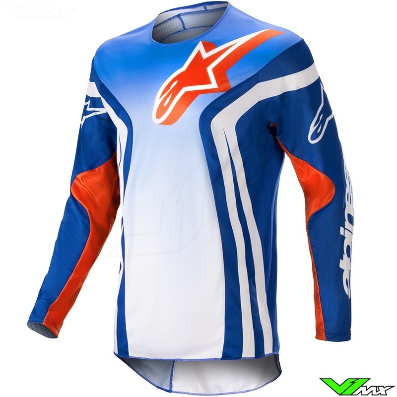 NOVA Corrida 2023 RiderFox MX 180 Cota Azul Motocross Jersey E
