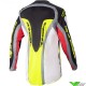 Alpinestars Fluid Agent 2023 Crosspak - Zwart / Mars Rood / Fluo Geel