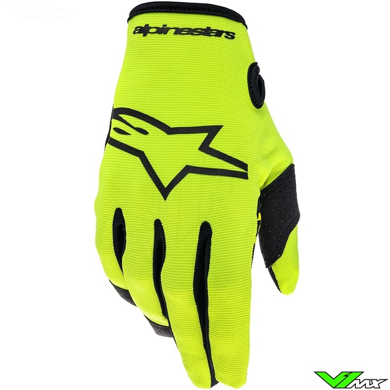 Guantes motocross Alpinestars Full Bore Yellow Fluo Black Al Mejor Precio