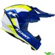 Kenny Titanium Motocross Helmet - Navy / Neon Yellow