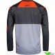 Kenny Track Force 2023 Cross shirt - Oranje / Grijs