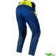 Kenny Track Focus 2023 Youth Motocross Pants - Grey / Navy / Neon Yellow (24)