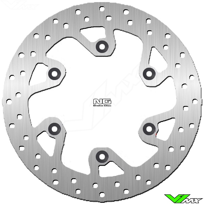 Brake disc rear NG round fixed 245mm - Yamaha YZ125-250 YZF250-450 WR250F-450F 