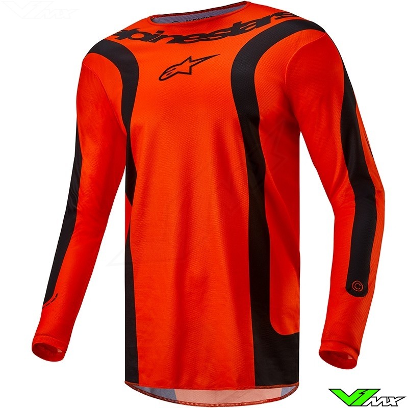 Completo Motocross Alpinestars TECHSTAR SEIN - Black Hot Orange - Offerta  Online