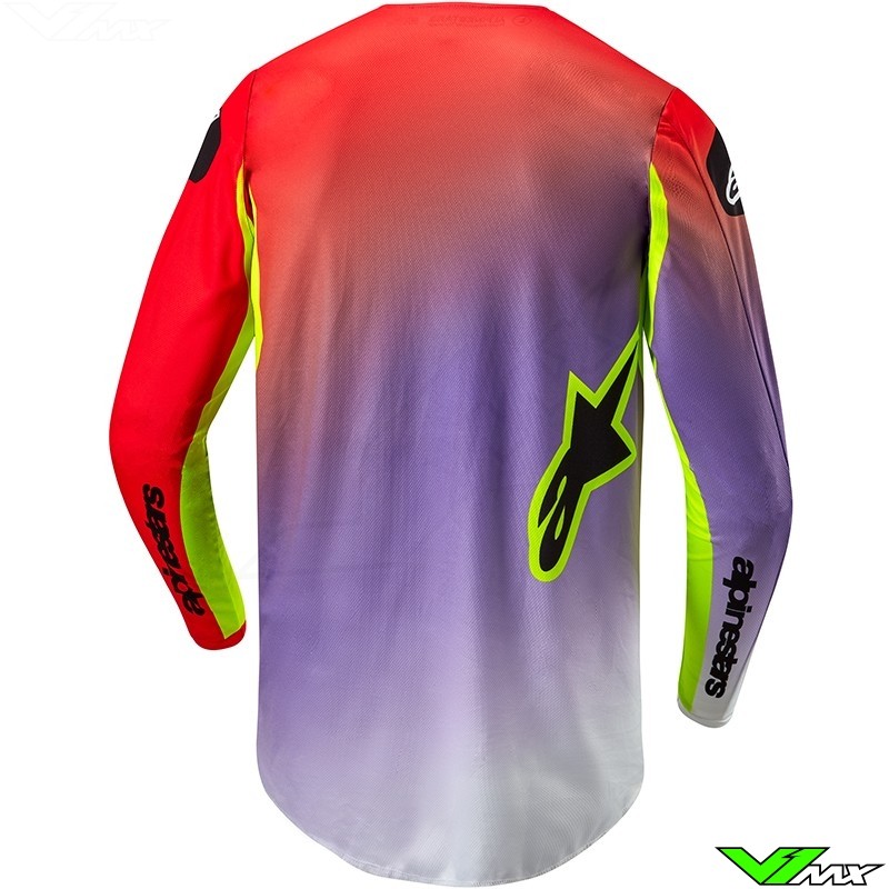 Alpinestars Fluid Chaser Jersey Anthracite/Coral Fluo L