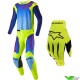 Alpinestars Racer Hoen 2024 Crosspak - Fluo Geel / Blauw (34/M/L/XL)