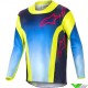 Alpinestars Racer Hoen 2024 Kinder Crosspak - Fluo Geel / Blauw (22/26/...)