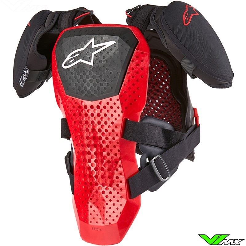 Alpinestars Bionic Youth Chest protector (Black/Red, Small/Medium)