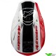 Alpinestars S-M10 Unite Motocross Helmet - White / Red