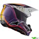 Alpinestars S-M5 Sail Crosshelm - Violet / Zwart / Zilver