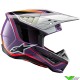 Alpinestars S-M5 Sail Crosshelm - Violet / Zwart / Zilver