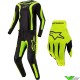 Alpinestars Fluid Lurv 2024 Motocross Gear Combo - Black / Fluo Yellow (30/34/...)