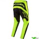 Alpinestars Fluid Lurv 2024 Motocross Gear Combo - Black / Fluo Yellow (30/34/...)