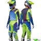 Alpinestars Racer Hoen 2024 Crosspak - Fluo Geel / Blauw (34/M/L/XL)