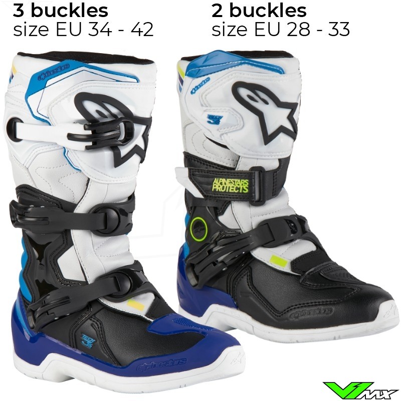 Youth motocross boots hot sale size 3