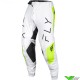 Fly Racing Evolution 2024 Crossbroek - Wit / Fluo Geel