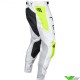 Fly Racing Evolution 2024 Crossbroek - Wit / Fluo Geel