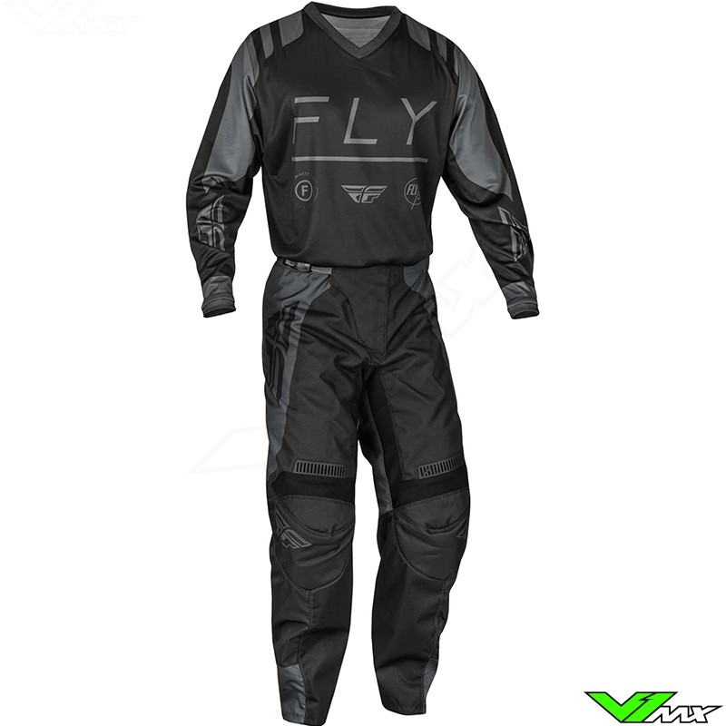 Fly Racing F-16 2024 Crosspak - Zwart / Charcoal (28/30/...)