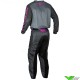 Fly Racing F-16 2024 Youth Motocross Gear Combo - Grey / Charcoal / Pink