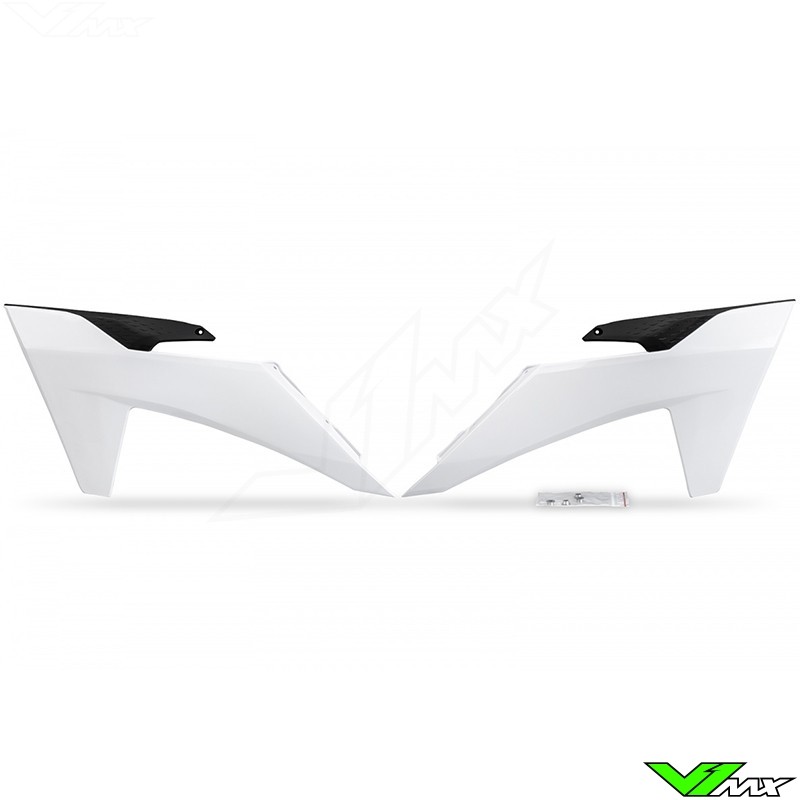 UFO Radiator Shrouds White - KTM